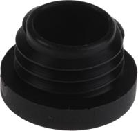 865-9745 RS PRO Blanking Plug, M12, 11.7mm Hole Diameter, Nylon 66, 15mm Diameter, Threaded
