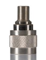 246-9501 RS PRO Straight 50Ω Coaxial Adapter N Plug to Type F Socket 300MHz