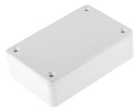 1591mgy Hammond 1591 Series Grey Flame Retardant ABS Enclosure, IP54, Grey Lid, 85 x 56 x 25mm