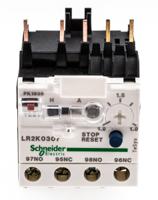 lr2k0307 Schneider Electric LR2K Thermal Overload Relay 1NO + 1NC, 1.2 → 1.8 A F.L.C, 1.8 A Contact Rating, 100 W, 250 V
