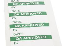 758-7955 RS PRO Adhesive Pre-Printed Adhesive Label-QA Approved-. Quantity: 140