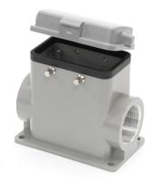 208-4854 RS PRO Heavy Duty Power Connector Housing, M32 Thread, Side Entry