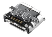 10104110-0001lf Amphenol Communications Solutions Right Angle, SMT, Socket Type B 2.0 USB Connector
