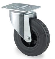 3470pvr200p63paf Tente Swivel Castor Wheel, 205kg Capacity, 200mm Wheel