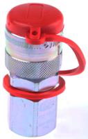 101151202 CEJN Steel Female Hydraulic Quick Connect Coupling, G 1/4 Female