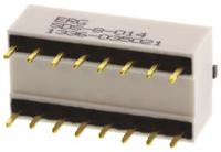 ed57657 ERG 8 Way Through Hole DIP Switch SPST, Directing Switch Actuator