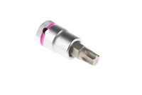 05003837001 Wera 1/2 in Drive Bit Socket, Torx Bit, T55, 60 mm Overall Length