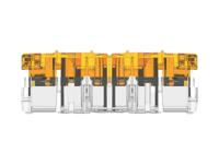 2378100-2 TE Connectivity, 2378100 Wire Splice Wire Splice Connector, Clear, Yellow, Insulated 16 → 14 AWG