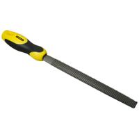 0-22-469 Stanley 380mm, Rasp Cut, Flat File Handle With Soft-Grip Handle