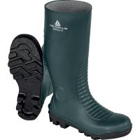 bron2s5ve48 Delta Plus BRONZE2 S5 SRA Black, Green Steel Toe Capped Men's Safety Boot, UK 13, EU 48