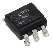 4n35s-ta1 Lite-On, 4N35S-TA1 DC Input Transistor Output Optocoupler, Surface Mount, 6-Pin PDIP