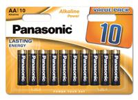 lr6apb10bw Panasonic Alkaline Power Alkaline AA Batteries 1.5V