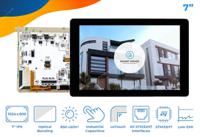 rvt70hssnwc00-b Riverdi RVT70HSSNWC00-B TFT LCD Colour Display / Touch Screen, 7in, 1024 x 600pixels