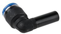 qsl-10h Festo QSL Series Elbow Tube-toTube Adaptor, Push In 10 mm to Push In 10 mm, Tube-to-Tube Connection Style, 153059
