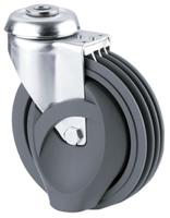 2875qmp125p30-13 Tente Swivel Castor Wheel, 160kg Capacity, 125mm Wheel