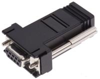 818-665 RS PRO D Sub Adapter Female 9 Way D-Sub to Female RJ11