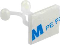 479-605 RS PRO Natural Nylon U-shaped clip, 10mm Max. Bundle