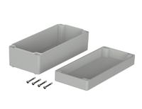 03245000 Bopla Euromas Series Light Grey ABS Enclosure, IP66, Light Grey Lid, 340 x 150 x 120mm