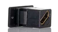 267-1278 RS PRO 29 mm x 35.5 mm x 19 mm 1 Way Female to Female Feedthrough HDMI Connector 40 V ac