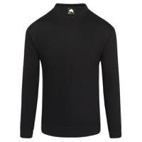 1250-l Orn 1250 Black 35% Cotton, 65% Polyester Work Sweatshirt L