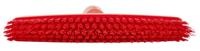 70404 Vikan Very Hard Bristle Red Scrubbing Brush, 40mm bristle length, Polyester bristle material