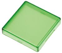 a0262e Panel Mount Indicator Lens Square Style, Green, 29mm Long