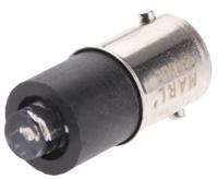 215-532-76-38 Marl Green LED Indicator Lamp, 230V ac, BA9s Base, 4.8mm Diameter, 900mcd