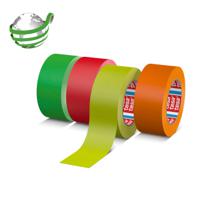 04671-00055-10 Tesa 4671 Neon Pink Rubber Gaffa Duct Tape, 25mm x 25m, 0.28mm Thick