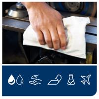 530137 Tork Tork Dry Industrial Wipes, Roll of 280, 106.4 m x 320mm