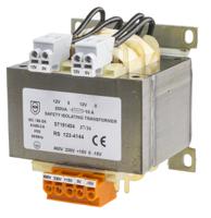123-4144 RS PRO 250VA DIN Rail Transformer, IEC 61558-2-6, 230 → 400V ac Primary, 12V ac Secondary