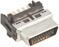 dh40-17s Hirose 17-Way IDC Connector Plug for  Through Hole Mount, 2-Row