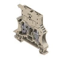 1011000000 Weidmuller  WSI Series Dark Beige, 6mm², Single-Level, Screw Termination, Fused