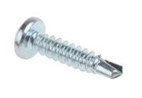 546-5979 RS PRO Bright Zinc Plated Steel Self Drilling Screw No. 8 x 3/4in Long x 19mm Long