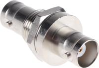 j01004a1233 Telegartner Straight 50Ω RF Adapter BNC Socket to BNC Socket 4GHz