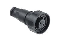 px0736s Bulgin Circular Connector, 2 Contacts, Cable, Standard Connector, Socket, Female, IP69K, IP68, Standard Buccaneer Series