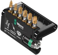 05057412001 Wera Impact Bit Set 7 Pieces, Hexagon, Pozidriv