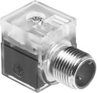 mssd-eb-m12-mono Festo MSSD-EB 2P DIN 43650 C, Female (Gender A), Male (Gender B) Solenoid Valve Connector, 12 → 24 V ac/dc