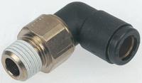 3159-08-13 Legris LF3000 Series Elbow Threaded Adaptor, R 1/4 Male to Push In 8 mm, Threaded-to-Tube Connection Style