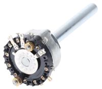 ra01a12bssms0x Lorlin, 12 Position SPST Rotary Switch, 1 A @ 12 V, Solder