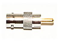 bu-p5319 Mueller Electric Straight 50Ω RF Adapter BNC Socket to Phono Plug 12.4GHz