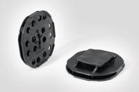 151-03196-pmb8-pa666hirhs-bk HellermannTyton Self Adhesive Black Cable Tie Mount 47 mm x 50mm, 13mm Max. Cable Tie Width