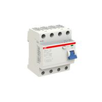 2csf204101r3630-f204a-6303 ABB F200 RCCB, 63A, 4 Pole, 300mA, Type A