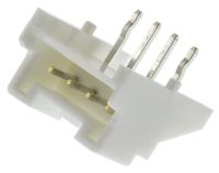 s04b-pask-2-lf-sn JST PA Series Right Angle Through Hole PCB Header, 4 Contact(s), 2 mm Pitch, 1 Row, Shrouded