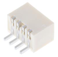 87438-0443 Molex Pico-SPOX Series Right Angle Surface PCB Header, 4 Contact(s), 1.5 mm Pitch, 1 Row, Shrouded