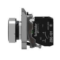 xb4ba3351 Schneider Electric Harmony XB4 Series Push Button, Panel Mount, 22mm Cutout, SPST