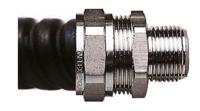 7tca296020r0061-sp12m16m Adaptaflex Swivel, Conduit Fitting, 12mm Nominal Size, M16, Brass, Silver IP65 rating