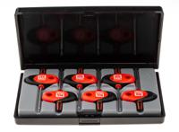 710-0633 RS PRO 6-Piece Star Key Set, Straight Shape