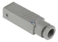 932143106-stas-3-n-grey Hirschmann, ST IP54 Grey Cable Mount 3P + E Industrial Power Plug, Rated At 16A, 250 V dc, 400 V ac
