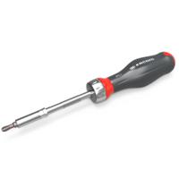 atcl1pb Facom 1/4 in Hexagon Slotted; Phillips; Pozidriv; Resistorx; Hexagon Ratchet Bit Set Chrome Chrome Vanadium Steel