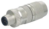 7000-14521-0000000 Murrelektronik Limited Circular Connector, 4 Contacts, Cable, M12 Connector, Plug, Female, IP65, IP67, 7000 Series